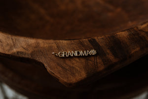 Gold Charm - Grandma Script