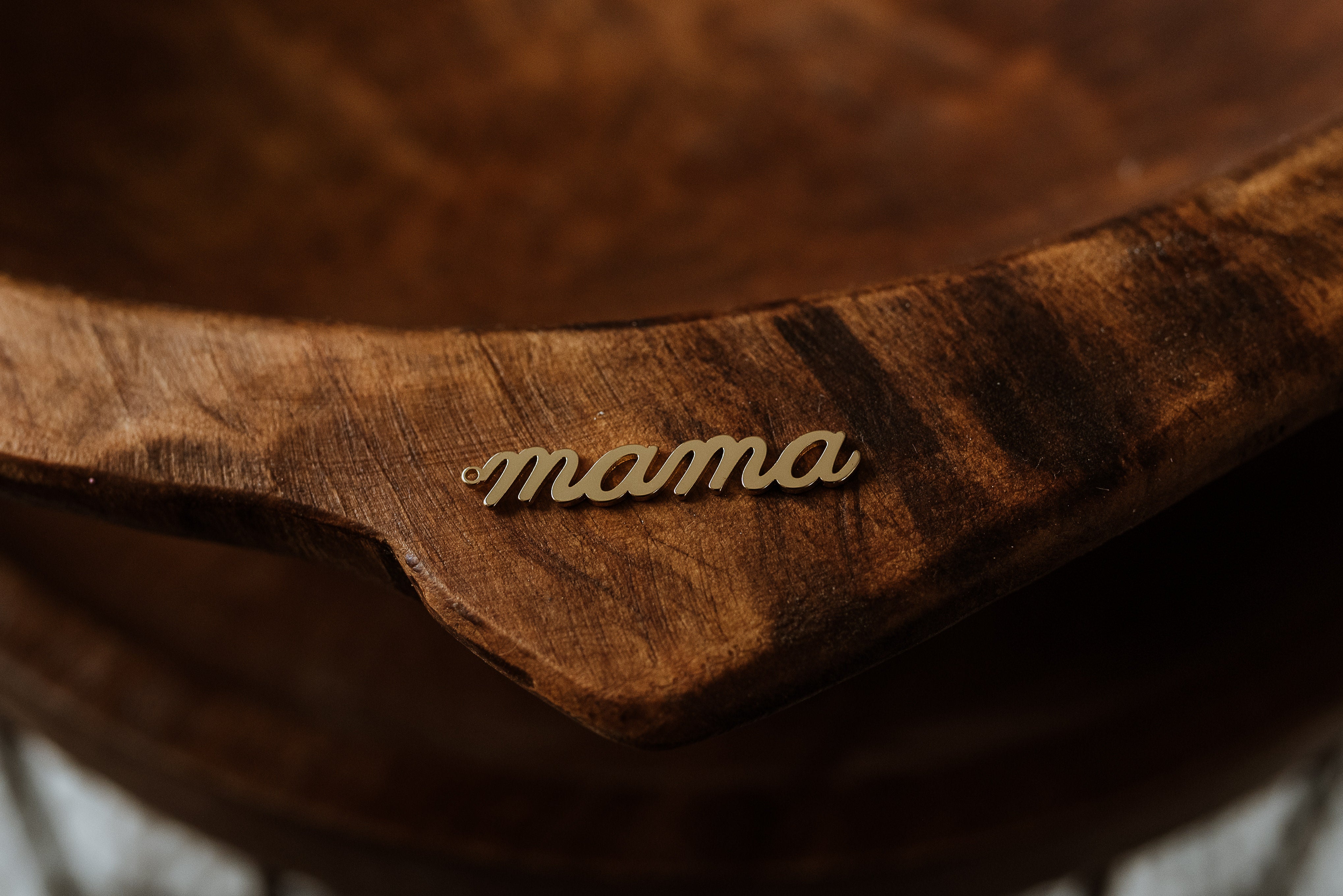 Gold Charm - Mama