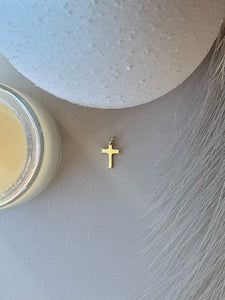 Silver Charm - Mini Cross