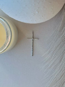 Silver Charm - Large Cross