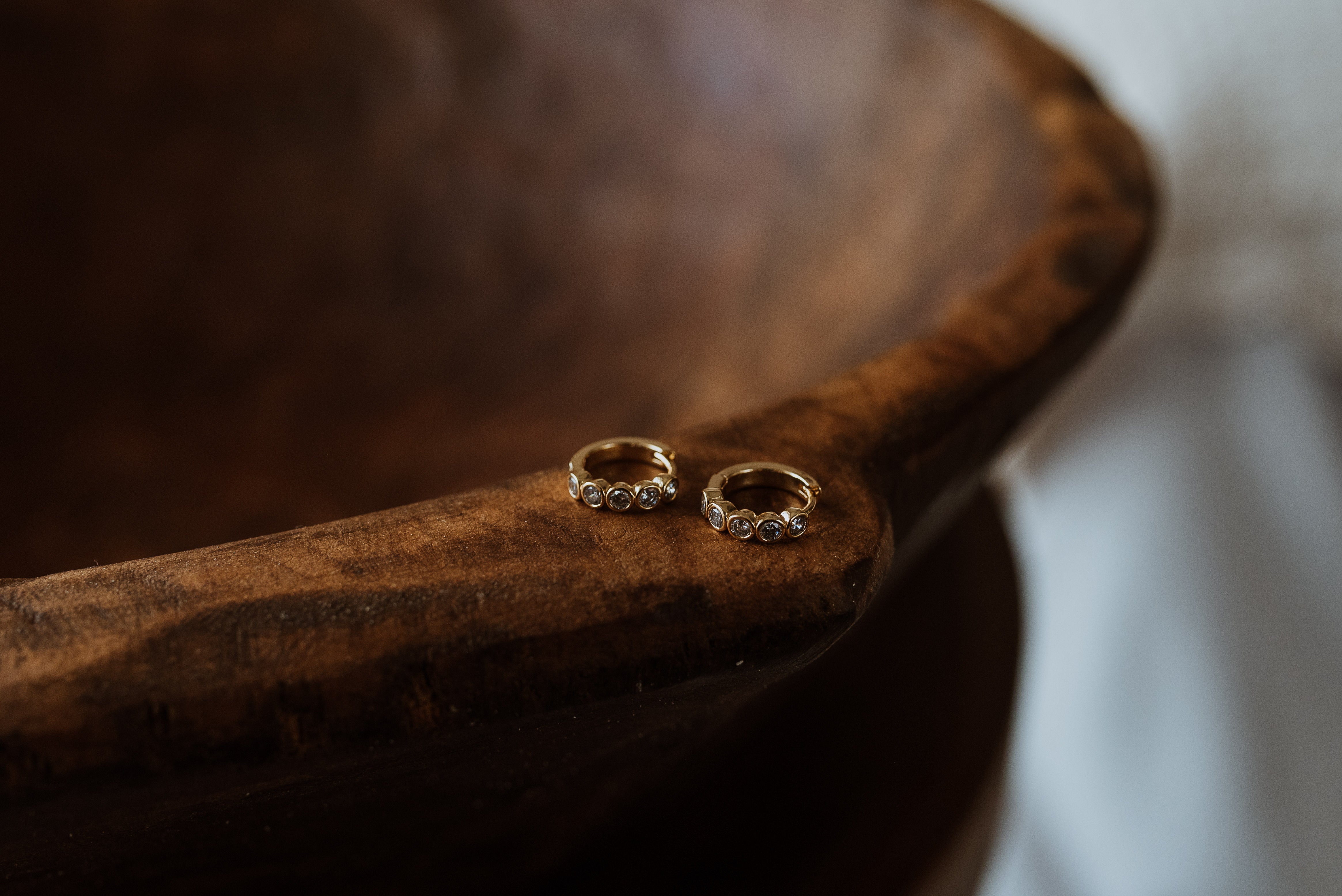 Gold Earrings - Golden Hour Huggies