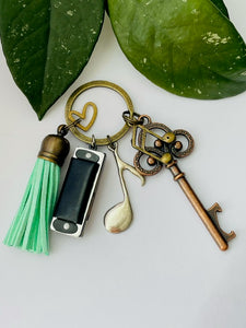 Bottle Opener Keychain - Key & Clef