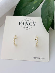 Pearly Stud Earrings - May