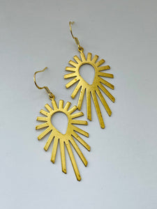 Gold Earrings - Sunshine