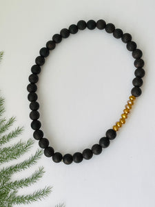 Wooden Bracelet - Glitter