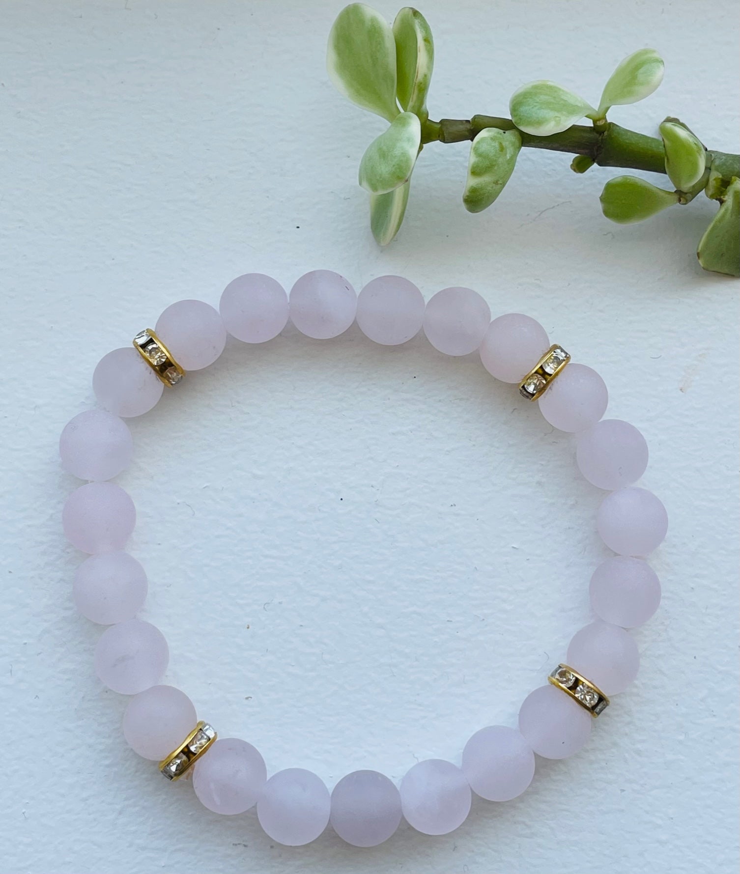 Stacked Bracelet Trio - Peony Blooms