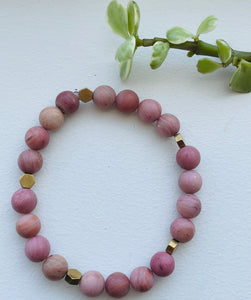 Stacked Bracelet Trio - Peony Blooms