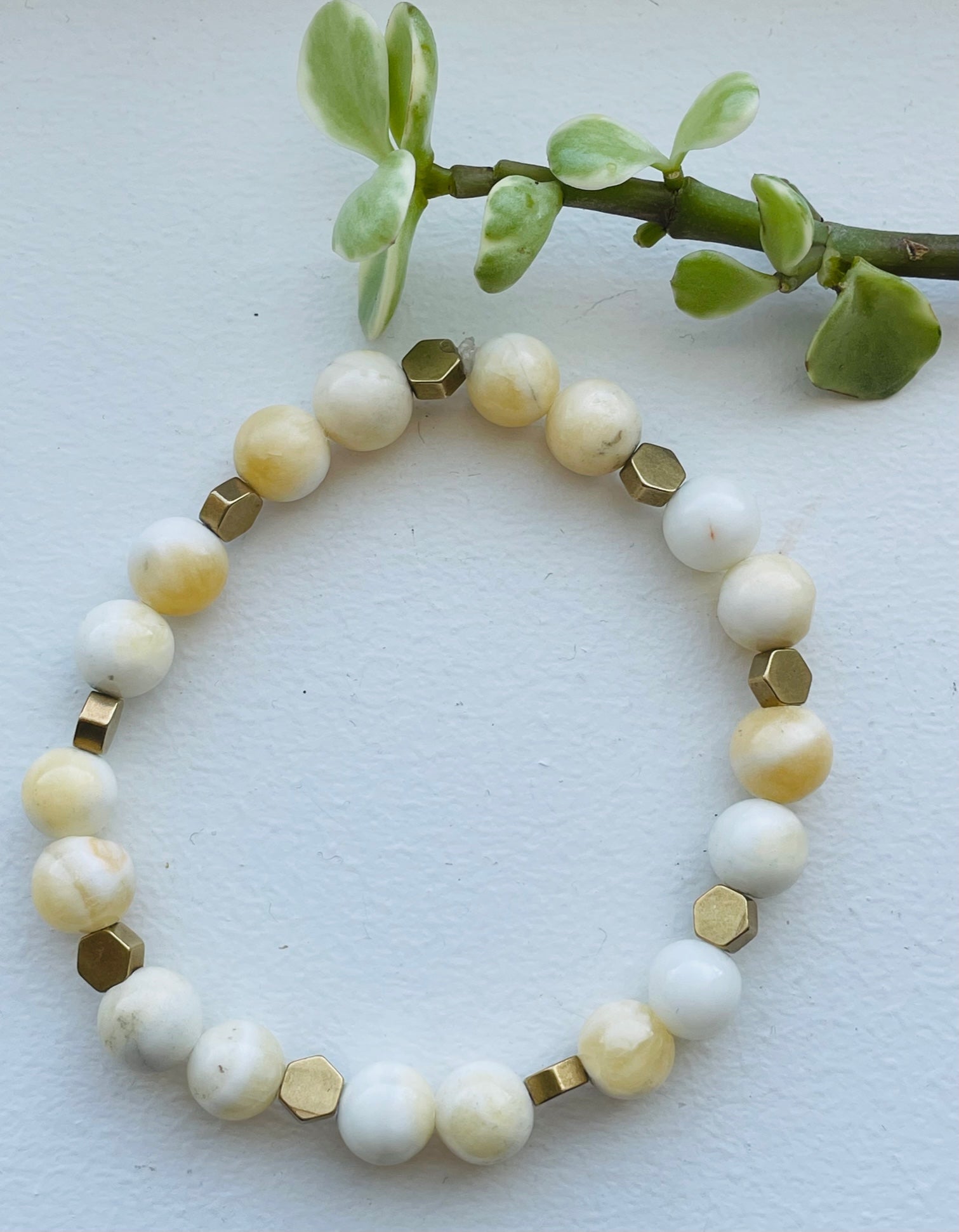 Stacked Bracelet Trio - Peony Blooms