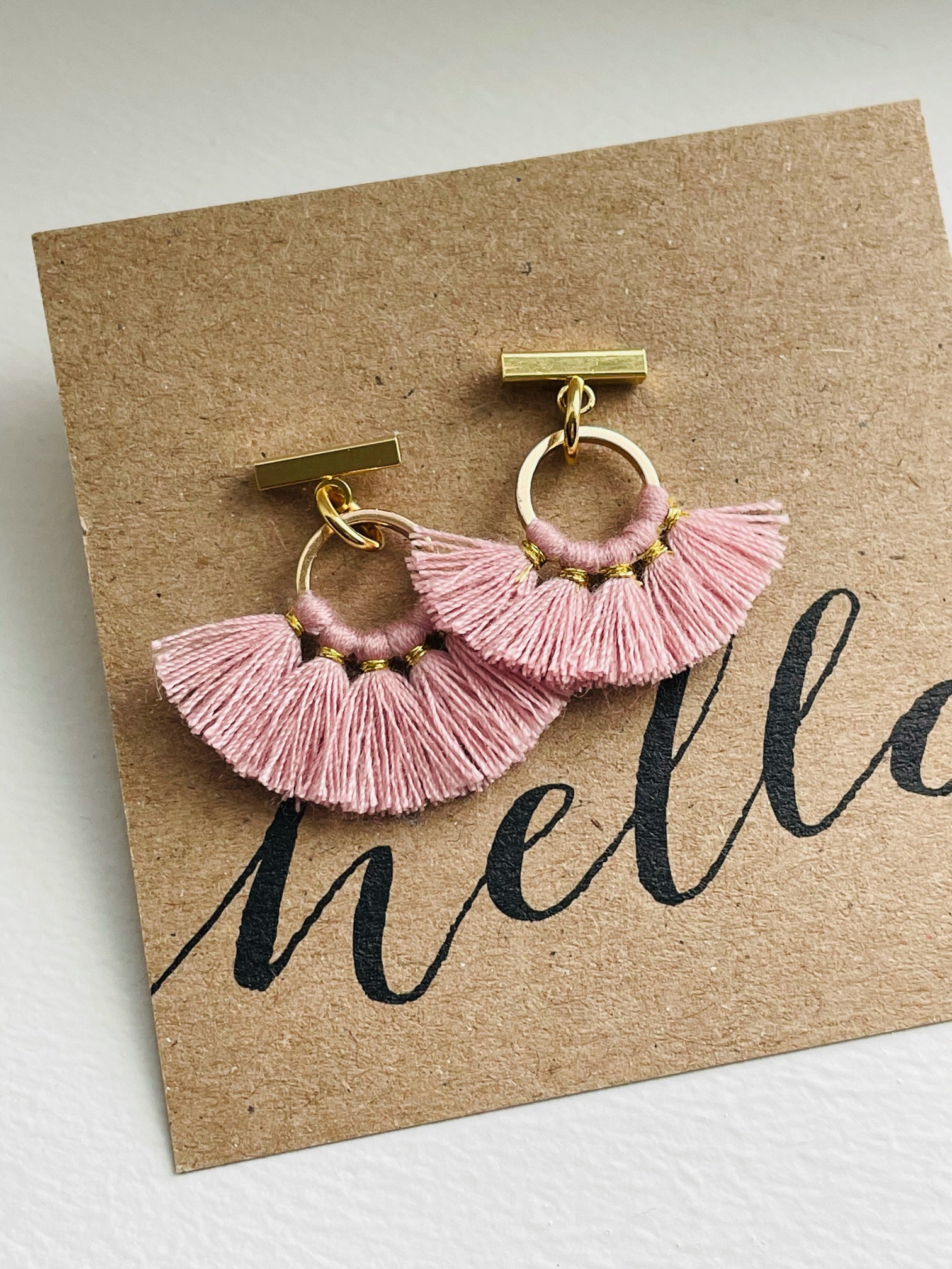 Everyday Tassels - Blush