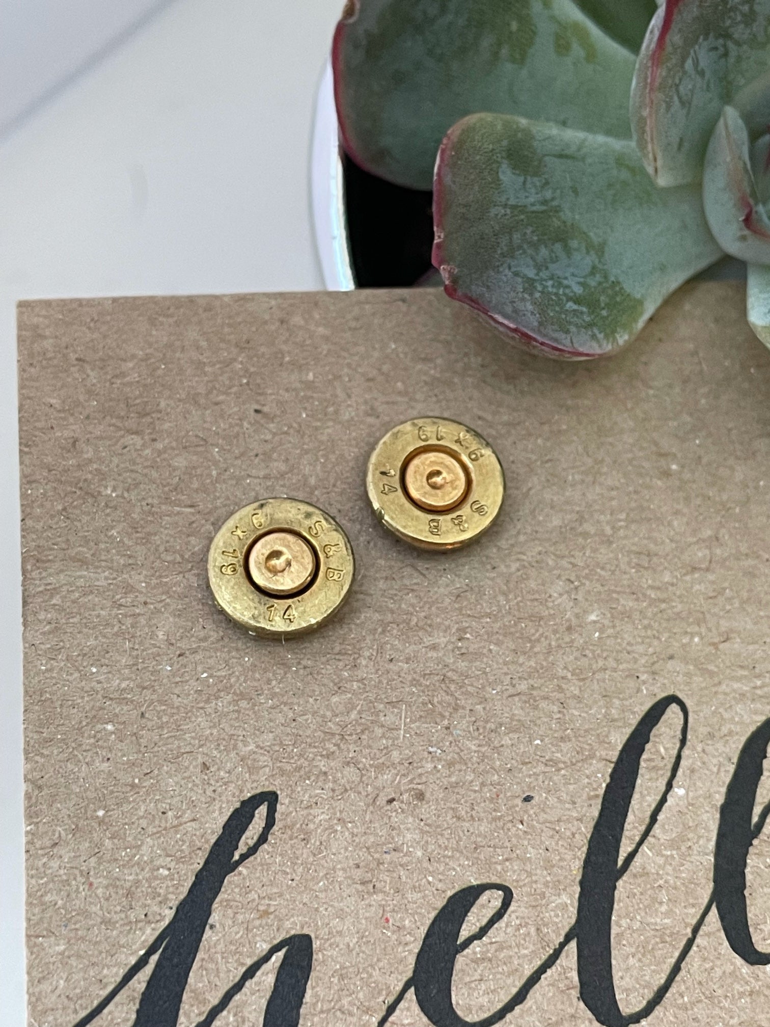 Bullet Stud Earrings - All Business at Miette
