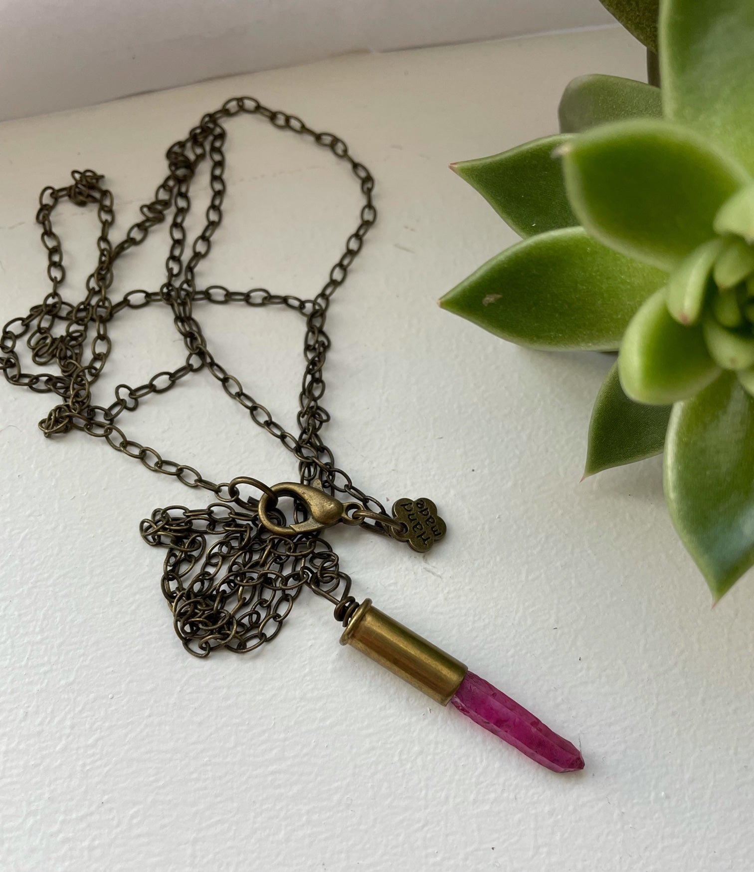 Bullet Crystal Necklace