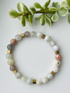 Stacked Bracelet Trio - Deep Breath