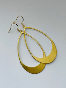 Brass Earrings - Bold Beauty
