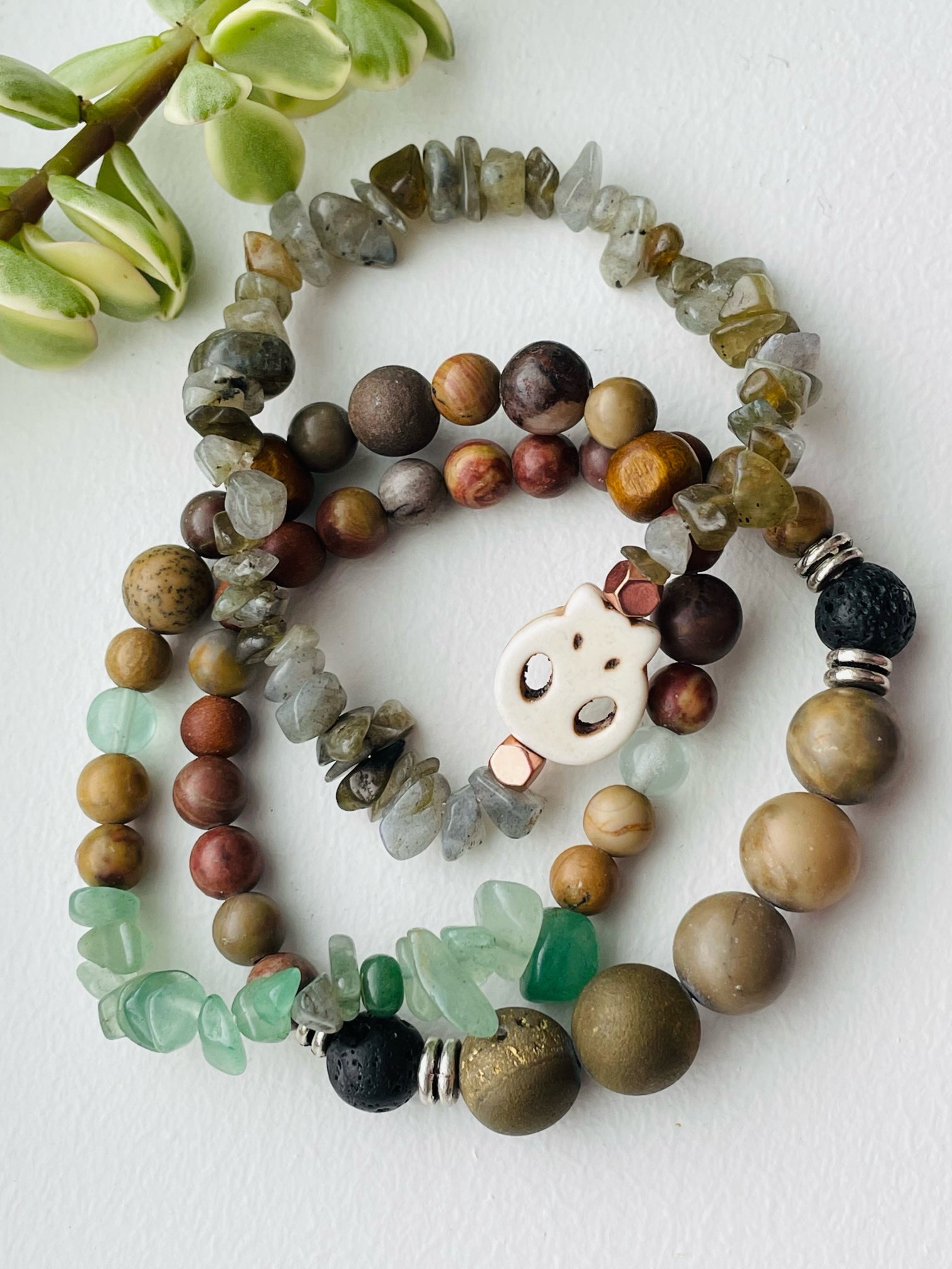 Stacked Bracelet Trio - Kindness