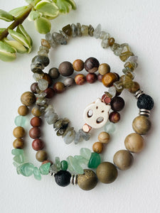 Stacked Bracelet Trio - Kindness